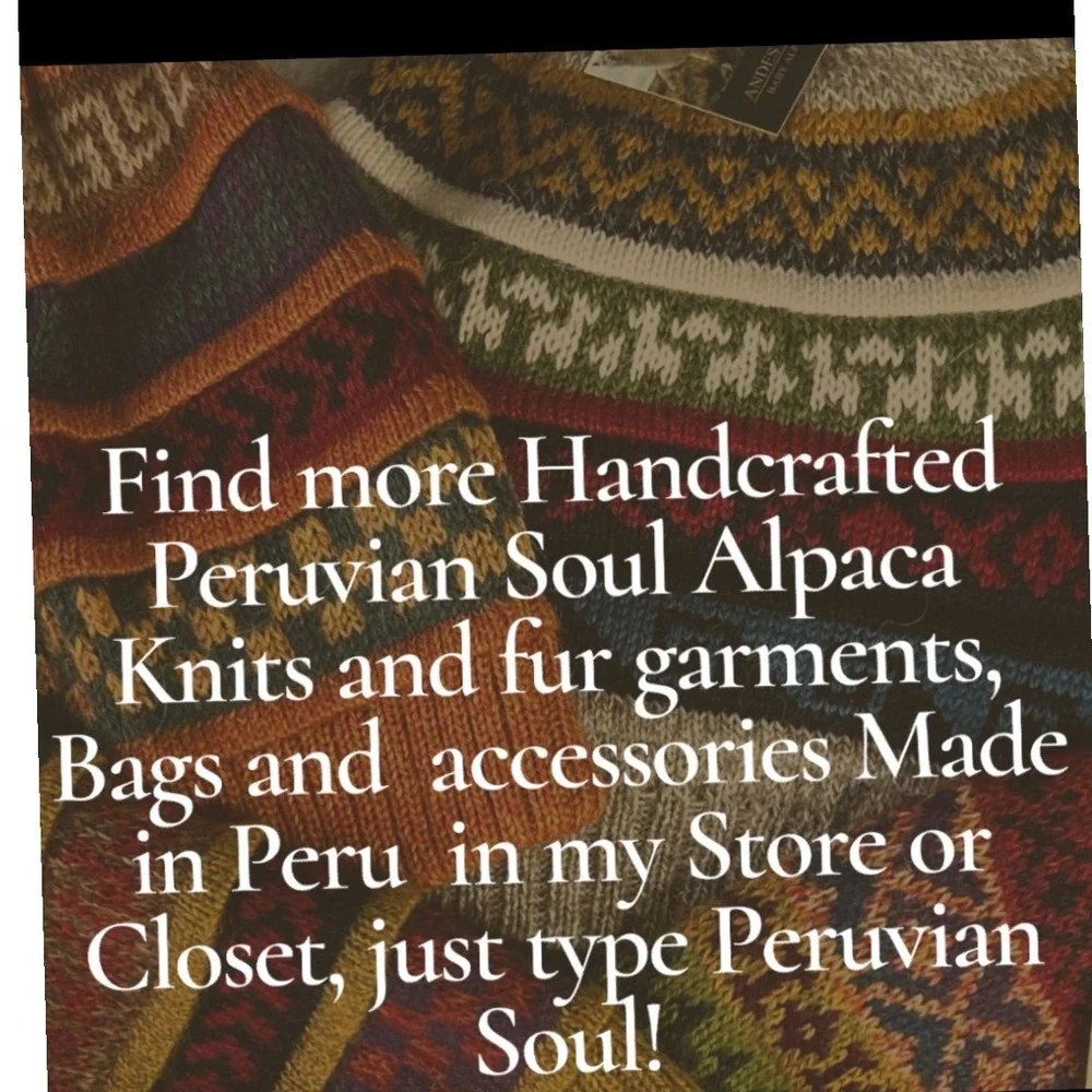 PERUVIAN SOUL Suede & Manta Messenger Bag‎ Olive Adjustable Strap Handcrafted